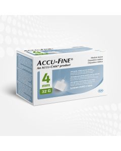 Agulha Accu-fine para caneta de insulina